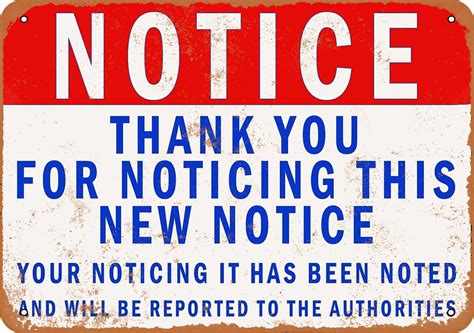 Notice Thank You For Noticing This New Notice Vintage Look Etsy