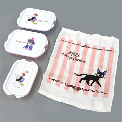 Goods Set Kiki The Cyber Squirrel And Jiji Watercolor Food Container