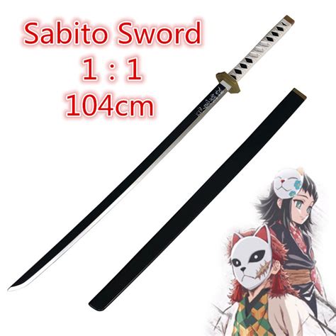 Kimetsu No Yaiba Pu Sword Weapon Demon Slayer Cosplay Sabito Sword