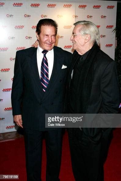 Peter Lupus And Martin Landau Attending The Aarp The Magazines News