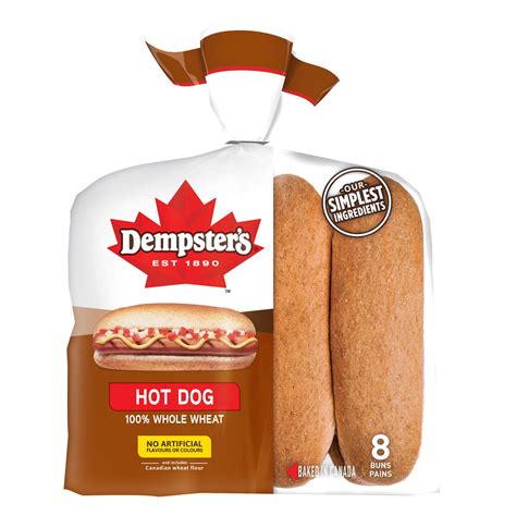 Dempsters® Original 100 Whole Wheat Hot Dog Buns Walmart Canada