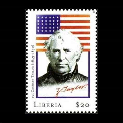 Us President Zachary Taylor Commemorative Stamp Mintage World