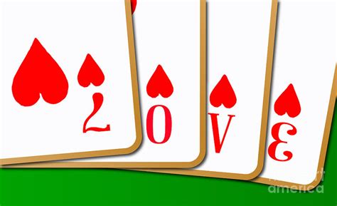 Love Playing Cards Digital Art By Bigalbaloo Stock Fine Art America