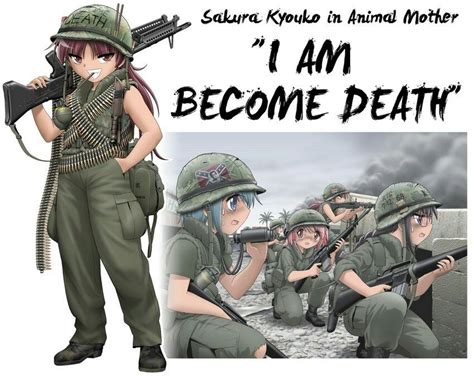 Pin By Etsbdbdn On Screenshots Military Girl Anime Warrior Anime