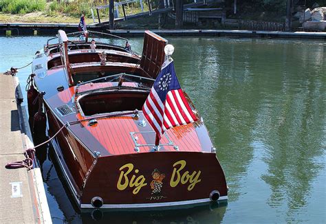 Big Boy South Tahoe Wooden Boat Classic 2015 095🌹 Mahogany Boat
