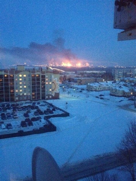 Europes Largest Oil Refinery Catches Fire Happens To Be In Russia