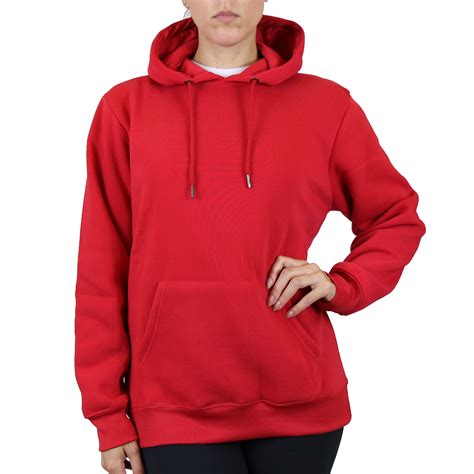 Gbh Womens Loose Fit Fleece Lined Pullover Hoodie S 2xl
