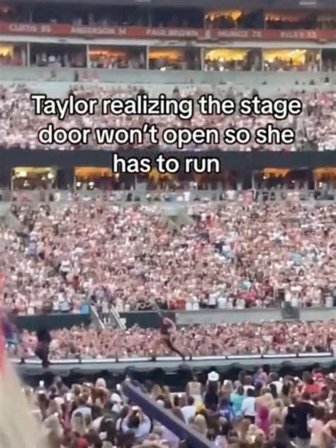 Taylor Swift Forced To Run After Stage Malfunctions At Eras Tour