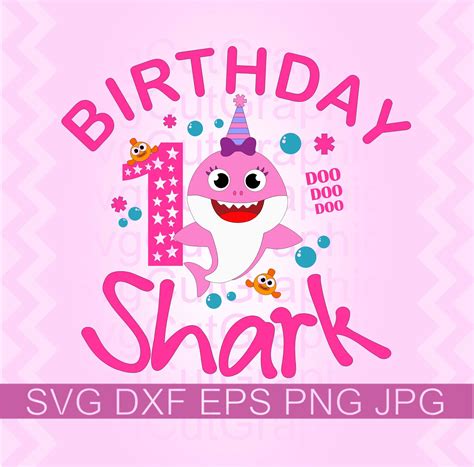 Free 177 Baby Shark Birthday Svg Svg Png Eps Dxf File