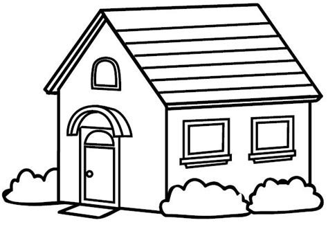 Dibujos de casas para colorear e imprimir gratis