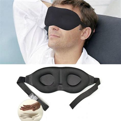 Eyeshade Travel Sleep Eye Mask 3d Memory Foam Padded Shade Cover Sleeping Blindfold For Office
