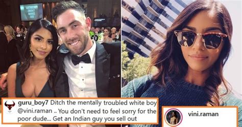 Glenn james maxwell was born on 14 october, 1988. Glenn Maxwell's Fiance Vini Raman Reply Won Our Hearts After A Troll Asks Her To Ditch Him