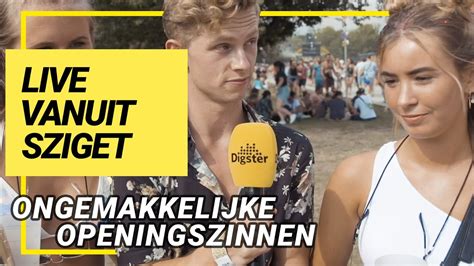 Ongemakkelijke OPENINGSZINNEN Op SZIGET YouTube