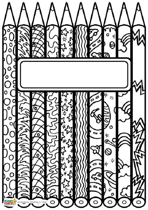Book Cover Coloring Pages