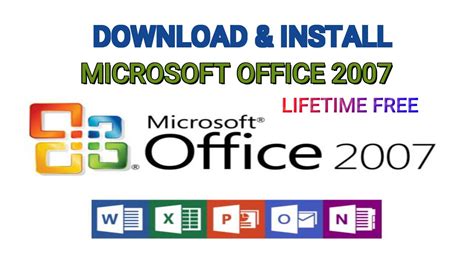 How To Download And Install Ms Office 2007 Youtube