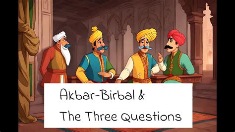 Akbar Birbal And The Three Questions Tiny Tales Youtube
