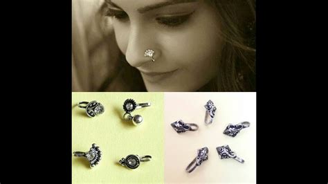 Latest Collection Of Oxidised Nose Pin Nose Stud Tribal Nose Pins