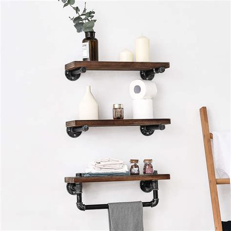 Artiss bookshelf display shelves diy pipe shelf rustic brackets industrial wall. China Customized Industrial Iron Pipe Shelves Wall Mount ...