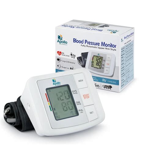 Apollo Pharmacy Blood Pressure Monitor Apbp 01 1 Count Uses Side