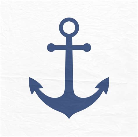 124 Anchor Silhouette Svg Cut Files Free Download Fre