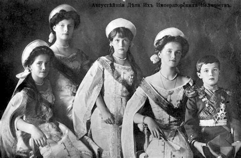 The Four Romanov Sisters Of Russia 1906 Exact Date Unknown 823 X