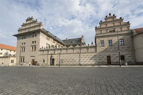 Schwarzenberg Palace In Prague Near The Prague S Castle Editorial