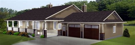 Ranch Style House Plans With Basements L Shaped Ranch ... Easy access from room to room and to the outdoors.