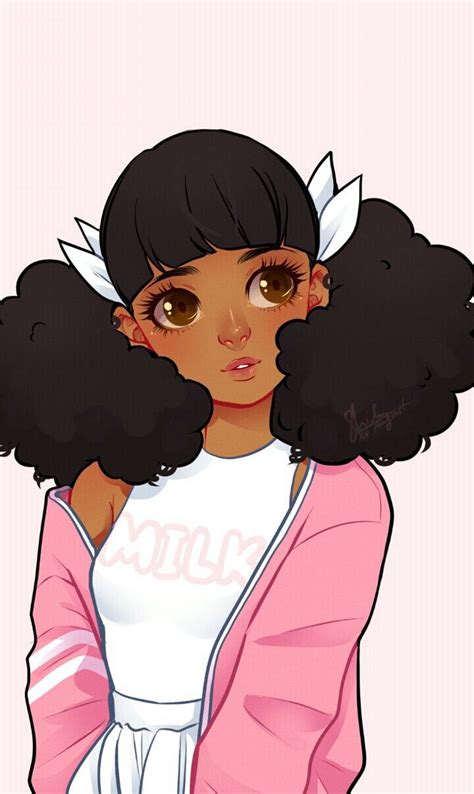 Black Girl Cartoon Girls Cartoon Art Black Love Art Pretty Art Cute