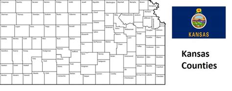 List Of All Counties In Kansas