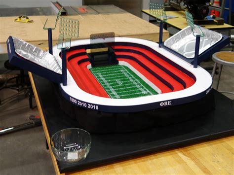 Pats Fan Builds Mini Stadium For Super Bowl Spread Make