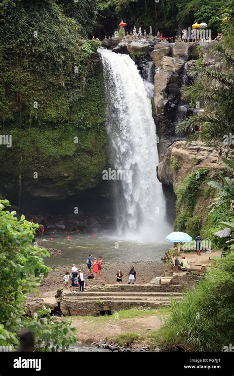 Tegenungan Waterfall Ubud Bali Indonesia Stock Photo Alamy
