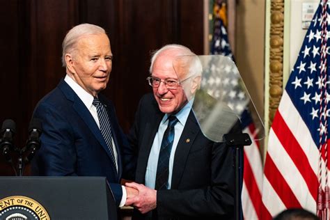 Bernie Sanders Joins Biden In Touting Lower Prescription Drug Costs