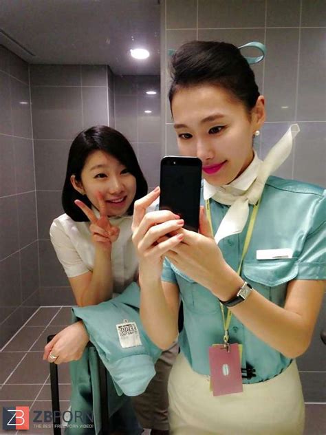 Korean Air Hostess Takes Self Pictures Zb Porn