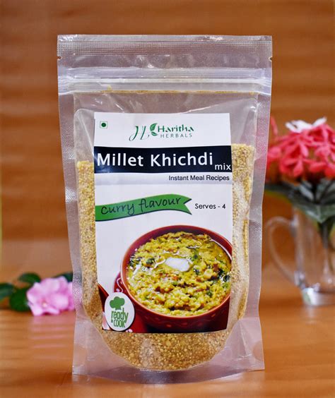 Instant Millet khichdi curry flavour