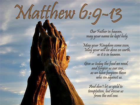 Matthew 69 13 Nlt 01 20 14 Todays Bible Scripture Bob Smerecki