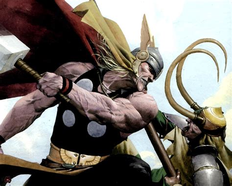 Image Loki Thor Vs Comic 262482 Marvel Wiki