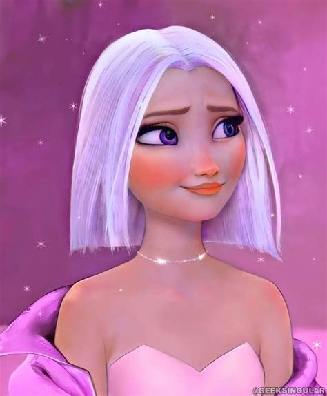 Elsa Cabelo Curto E Redesign Edit 9 Imagens De Princesa Disney
