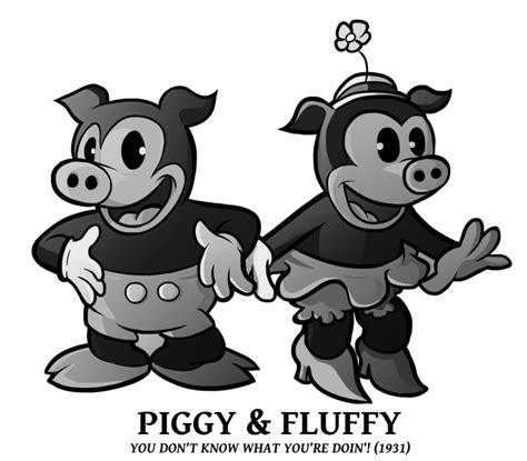 1931 14 Piggy Fluffy By Boscoloandrea On Deviantart Looney Tunes
