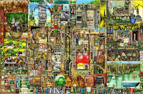 Free delivery and returns on ebay plus items for plus members. Ravensburger 5000 piece Jigsaw Puzzles "Bizarre Town ...