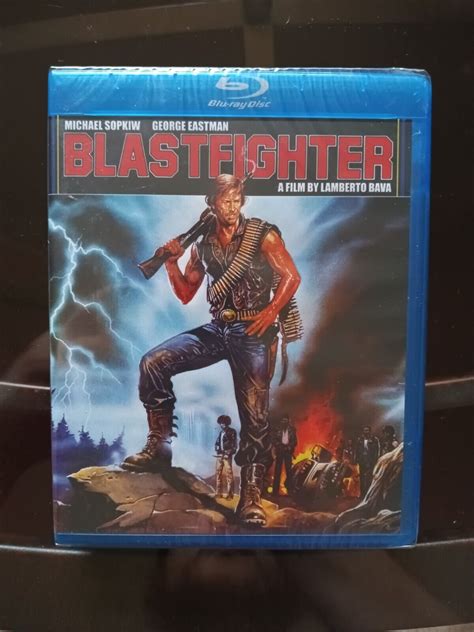 RARE OOP Code Red Lamberto Bava Michael Sopkiw BLASTFIGHTER Movie Blu Ray For Sale Online