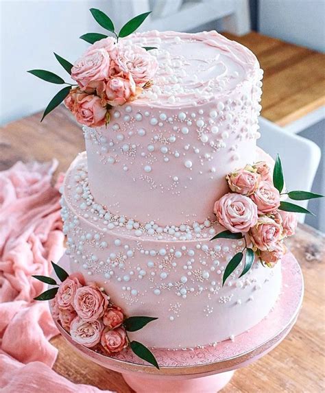18 Pink Wedding Cakes We ~ Kiss The Bride Magazine