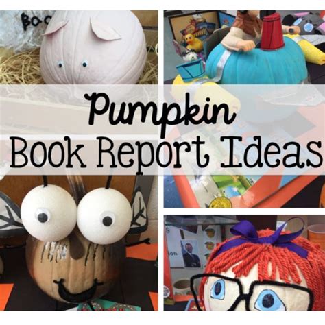 Pumpkin Book Report Ideas Keeping Up With Mrs Harris