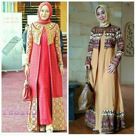 Kalo model beda jauh, yg 1 kebaya atasan yang 1 gaun, yg sama cuma warnanya aja. Informasi, Tips dan Foto aneka baju gamis modern terbaru ...