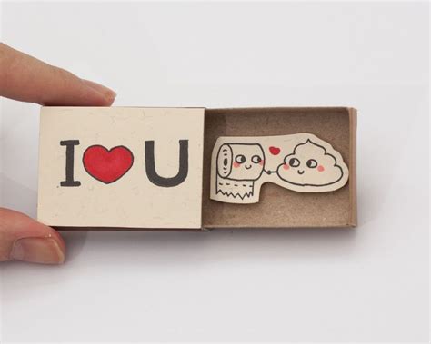 Quirky And Cute Matchbox Cards Help You Profess Your Love Inspired By