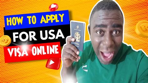 How To Apply For A Us Visa Online Youtube
