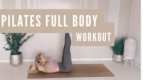 Pilates Full Body Workout Min Ganzk Rperworkout Deutsch Youtube
