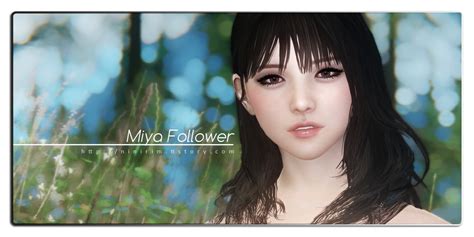 Miya From Sa2 Standalone Follower Skyrim Non Adult Mods Loverslab