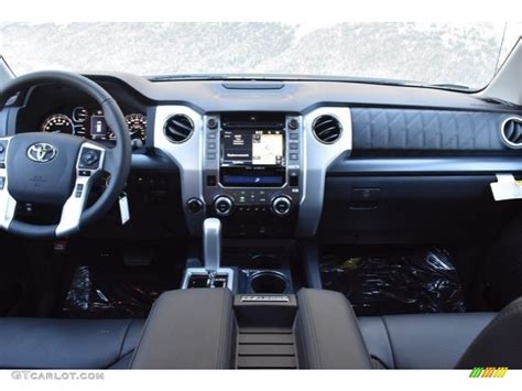2019 Toyota Tundra Platinum Crewmax 4x4 Black Dashboard Photo
