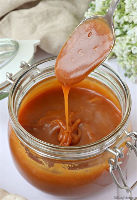 Homemade Caramel Sauce The Baking Explorer