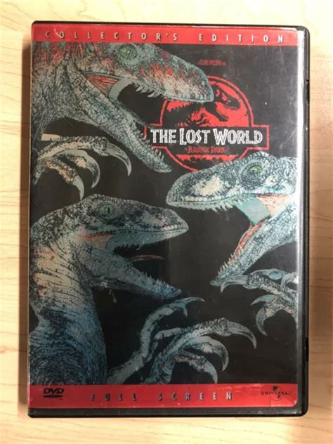 The Lost World Jurassic Park Dvd 1997 Full Screen I0123 125 Picclick